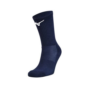 Calcetines Mizuno Handball Pair Mujer Azul Marino / Blancos - Chile M075UMYDAB